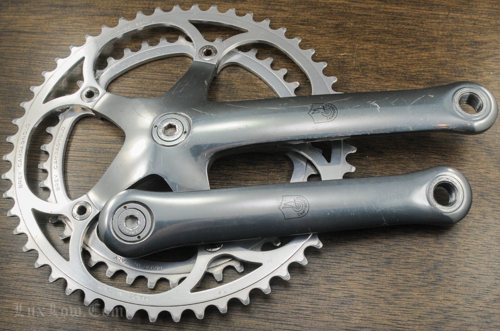 Vintage Campagnolo C Record RoadBike 172.5mm CRANKS Century Finish 52/42 Bicycle