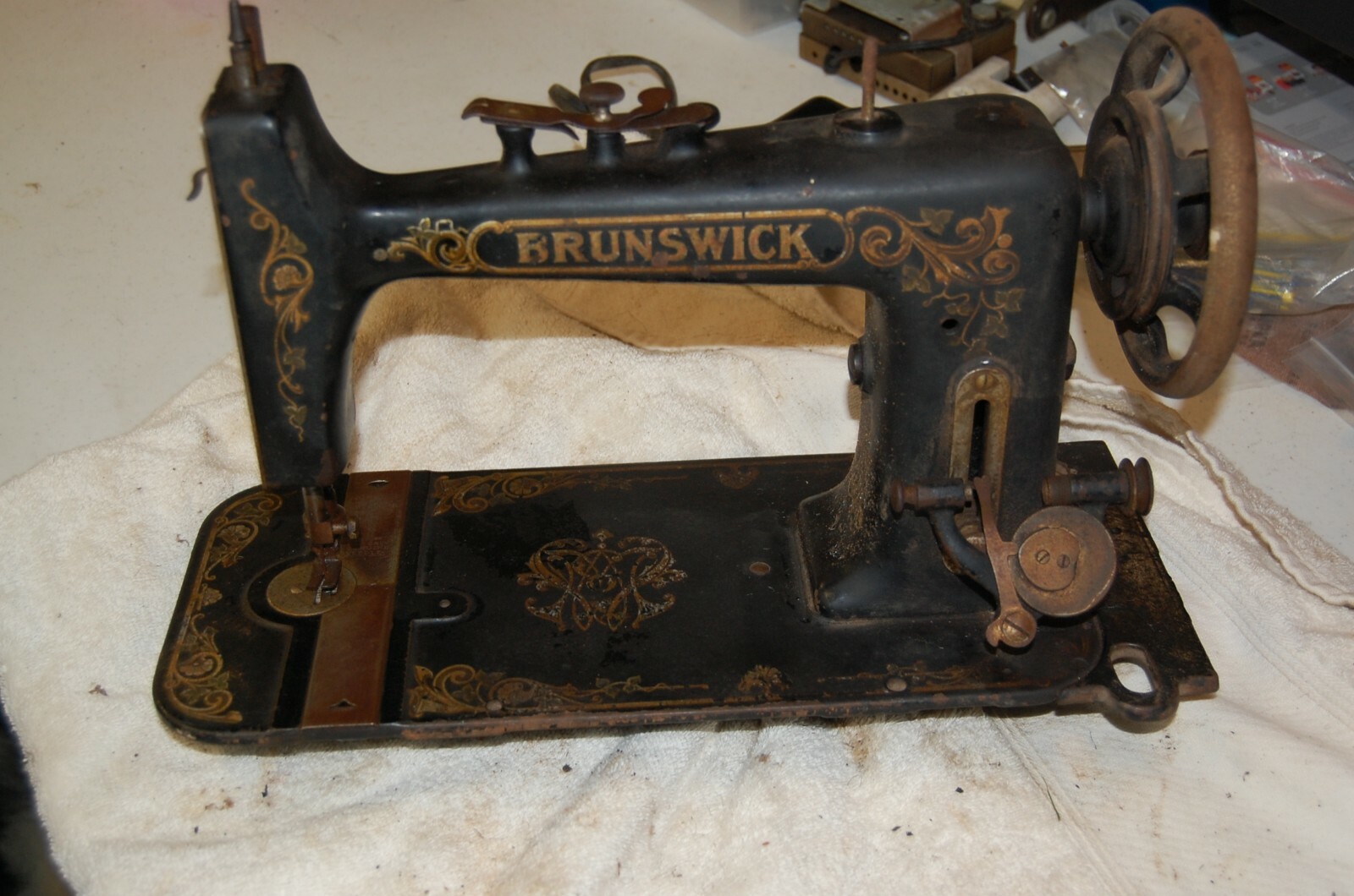 Brunswick Treadle Sewing Machine