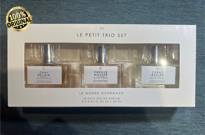 Wome's Fragrance Le Petit Trio Set By Le Monde Gourmand Eau De Perfum Gift Set