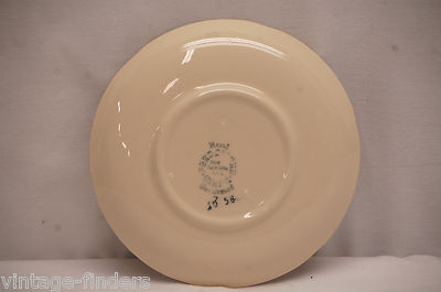 Old Vintage Apple by Franciscan Saucer American Backstamp