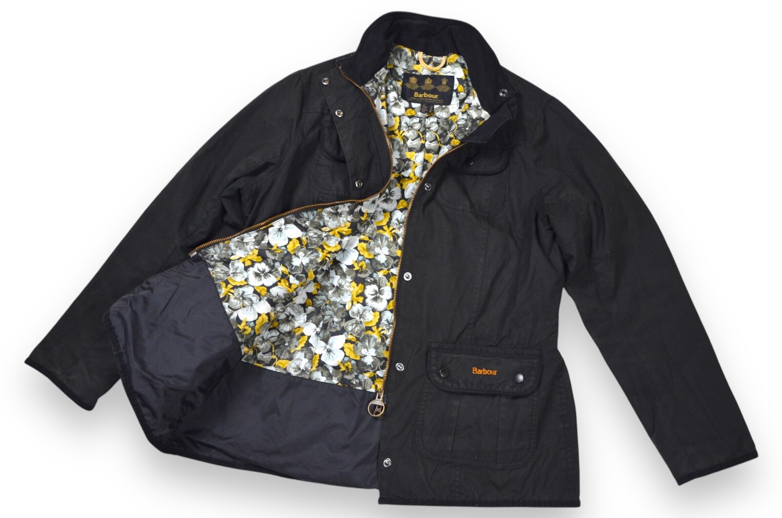 【希少】Barbour マークフィリップス ネイビー Sサイズ 90s 3CREST BARBOUR THE MARK PHILLIPS / ヴィンテージ 3