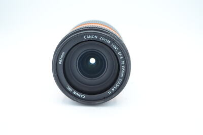 Canon EF-S 18-135mm f/3.5-5.6 IS Autofocus APS-C Lens, Black, without caps