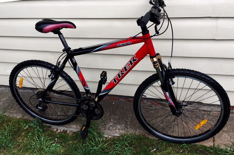 trek alpha 4100 series aluminum mountain bike