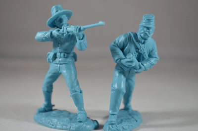 TSSD Union Artillery Cavalry Wounded Set #12A Light Blue
