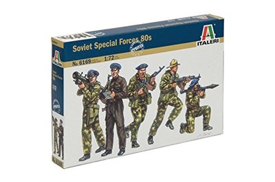 Italeri 1: 72 510006169 – It Russian Para Spetsnaz Soldiers