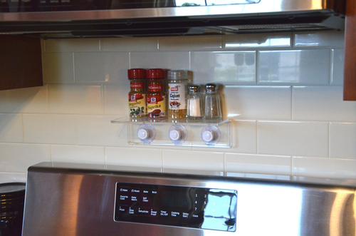 Large Window Sill Suction Cup Shelf