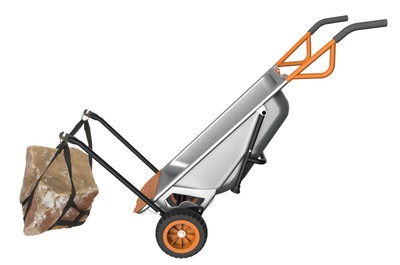 WG050 WA0228 WORX AeroCart: Multi-Function WheelBarrow Yard Cart + Wagon Kit