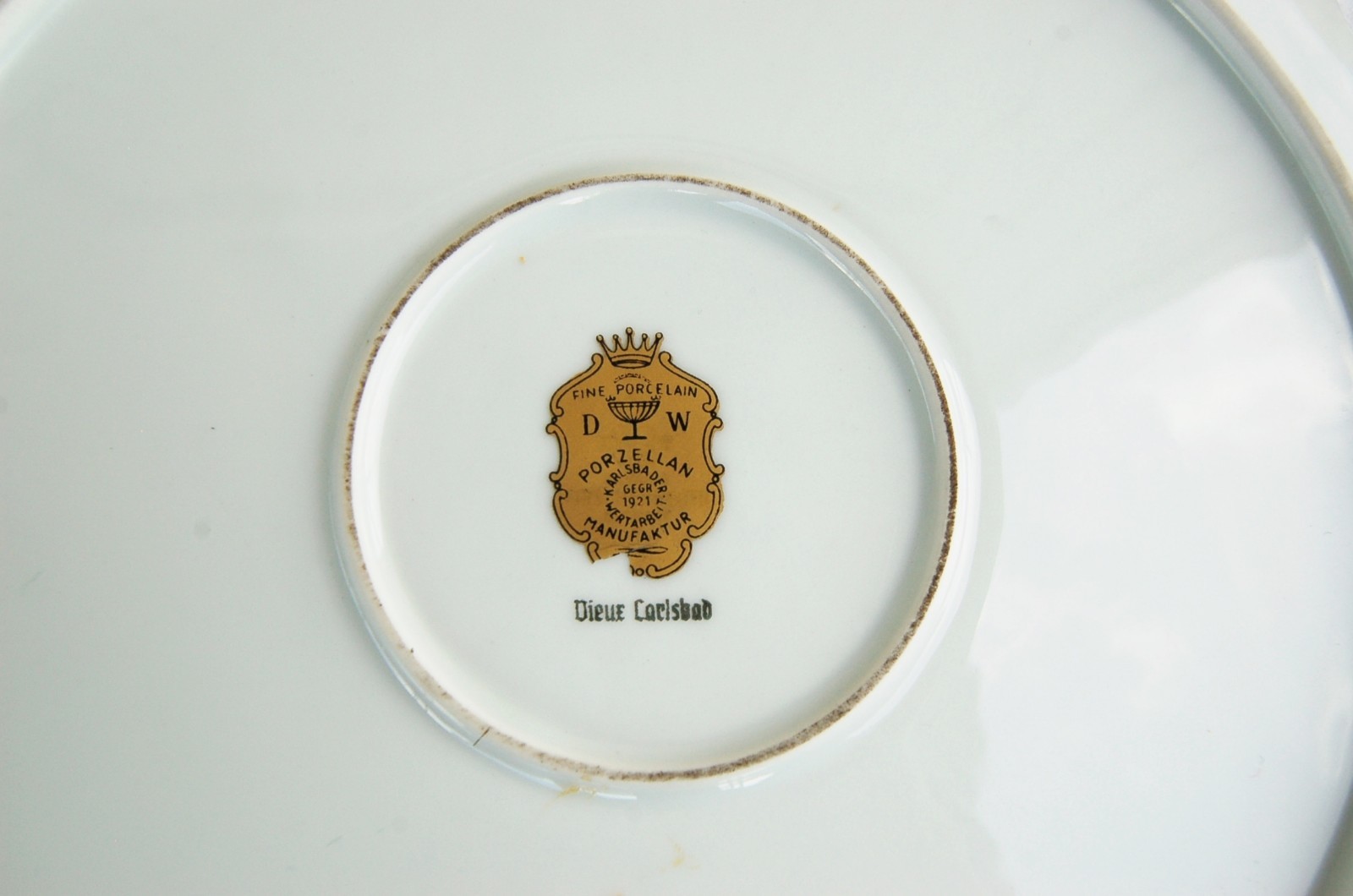 Dieux Carlsbad Platter with Handles Romantic scenes of Lovers in Courtship, 12