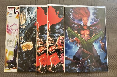 Hellions #3, 4x2, 5, & 14 NM Unknow Comics Exclusives J Anaceto  Movie Unpressed