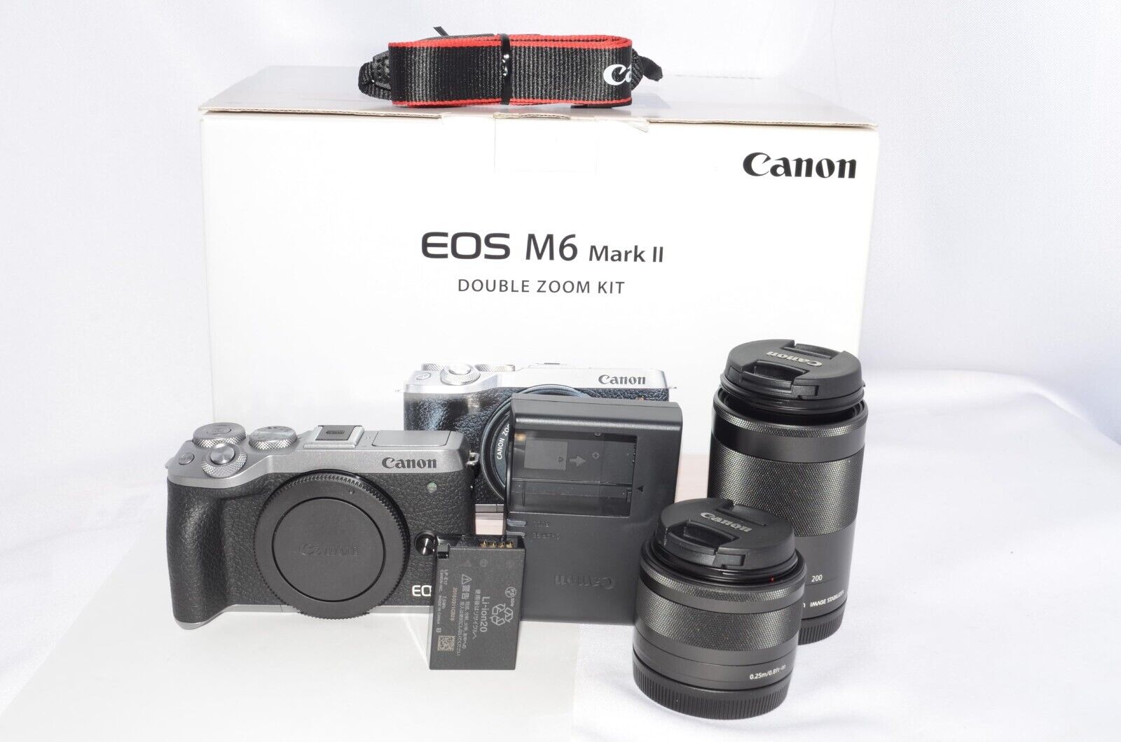 Canon EOS M6 Mark II Double Zoom Kit Silver from Japan | eBay Canon EOS M6 Mark II Double Zoom Kit Silver from Japan | eBay