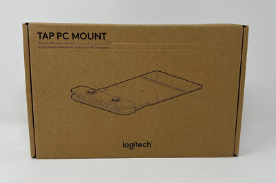 Logitech 939-001825 Tap PC Mount with cable retention for Mini PC and Chromebox