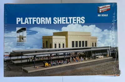 HO Walthers Cornerstone Kit 933-3175 Platform Shelters BRAND NEW Sealed