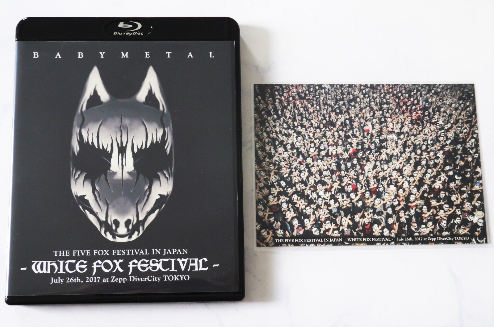 BABYMETAL WHITE FOX FESTIVAL blu-ray The Five Fox Festival