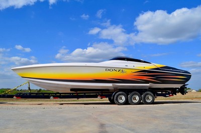 2007 Donzi 38ZX 525's LIKE NEW 38 ZX not Fountain Baja Formula Scarab Sunsation