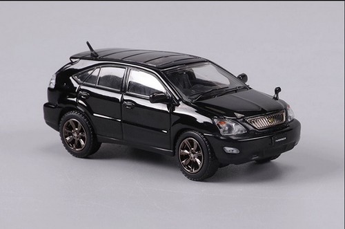 TOYOTA HARRIER ブラック ミニカー Minicar 1/30 Toyota Harrier (harrier (black) color sample