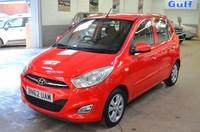 2012 Hyundai i10 1.2 Active 5dr HATCHBACK Petrol Manual
