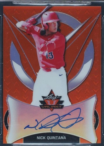 2019 Leaf Valiant - Nick Quintana #BA-NQ1