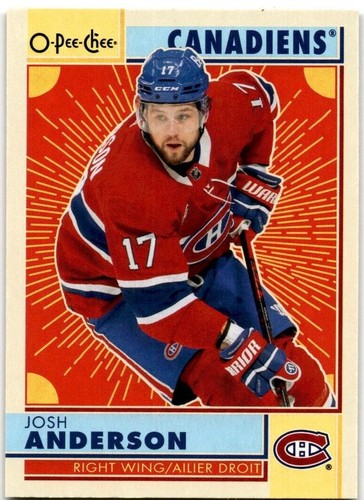 2022-23 O-Pee-Chee Platinum - Josh Anderson #91