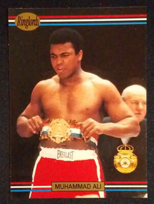 1991 Players International Ringlords Boxing #40 Muhammad Ali (HOF) NM-MINT++