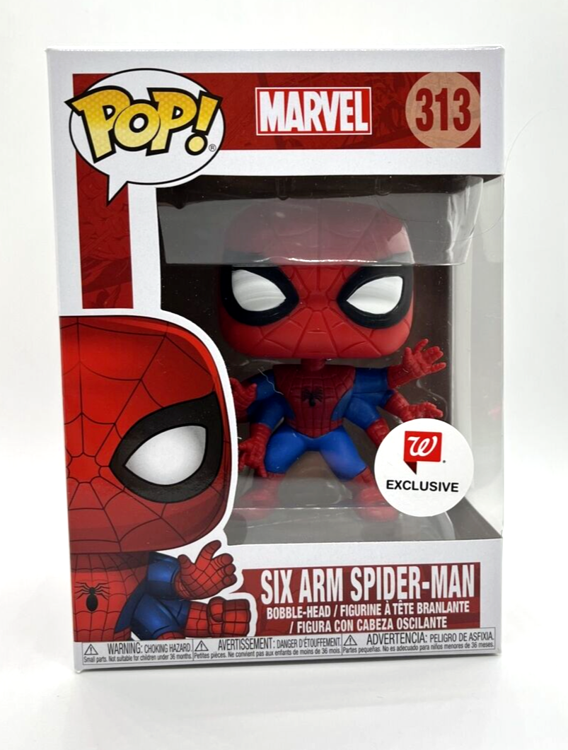 Funko POP Six Arm Spider-Man 313 Walgreens Exclusive | eBay Funko POP Six Arm Spider-Man 313 Walgreens Exclusive | eBay