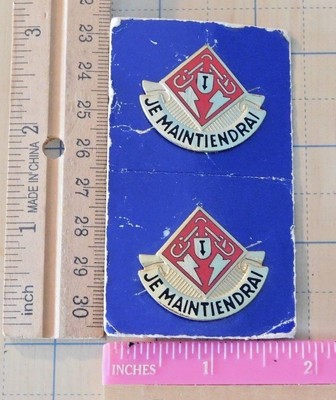 169TH Maintenance Battalion Crest Pin Set MAINT BN Unit DUI Army Military G23