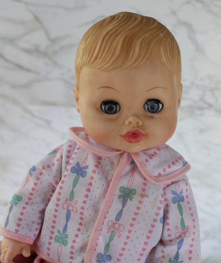 Vintasge13 inch vinyl baby doll