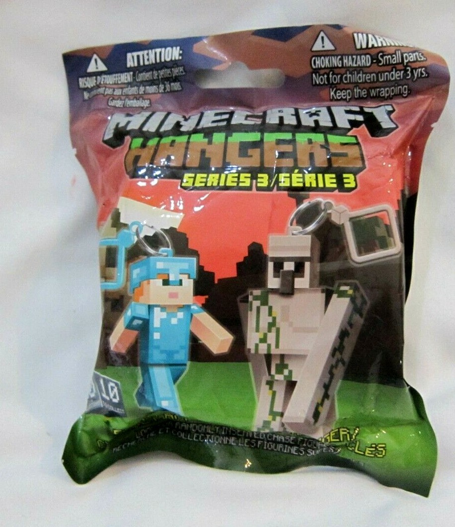 マインクラフト　ハンガーズ３　Minecraft hangers 3　7個セット Minecraft Hangers Series 3 Mystery Pack - Walmart.com