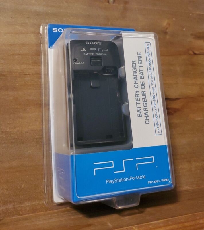 Sony Playstation Portable Psp 1000, 2000 Battery Charger Oem Wall Charger - New