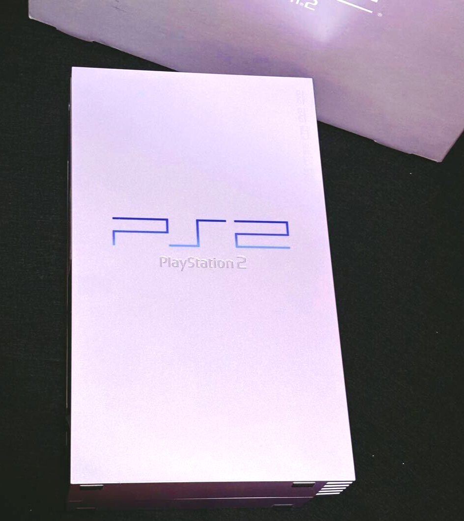 PS2 Sakura Pink SCPH-39000SA Console w/ Box & Manual Working PS2 Sakura Pink SCPH-39000SA Console w/ Box & Manual Working