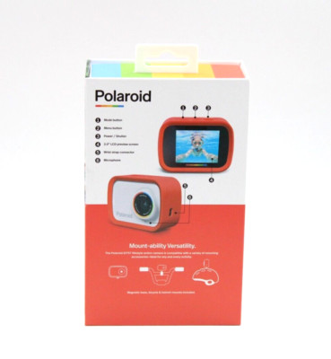 Polaroid Sport Action Camera 720p - Red