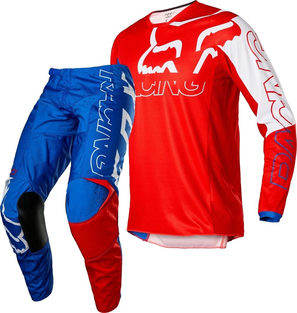 Fox 180 SKEW Motocross MX Race Offroad Kit Gear Adults WHITE