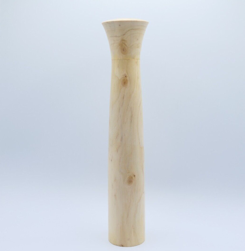 Salz/PfeffermÃ¼Hle Aus Koniferen-Holz Unikat Handgedrechselt Keramikmahlwerk