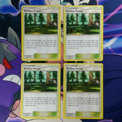 Viridian Forest 156 181 Uncommon Mint Pokemon Card Lbdz Pokemon Individual Cards Collectables Art