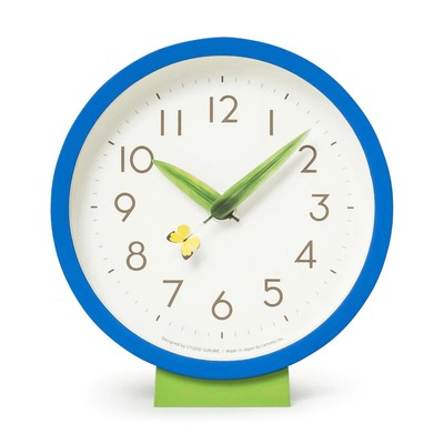 Lemnos Perch Wall Table Interior Clock Monki Butterfly Blue MoMA Exclusive Japan