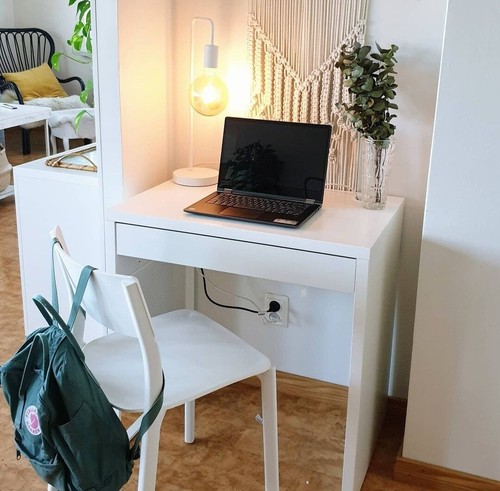Ikea MICKE Desk, white 28 3/4x19 5/8 