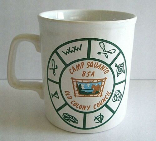 Vintage Camp Squanto Old Colony Council Massachusetts Boy Scouts of America  CE