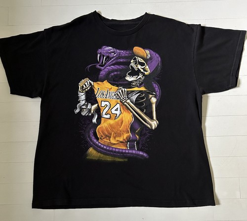 warren lotas laker kobe シャツ Vintage LA Warren Lotas Lakers City Of Angels Kobe Bryant 24