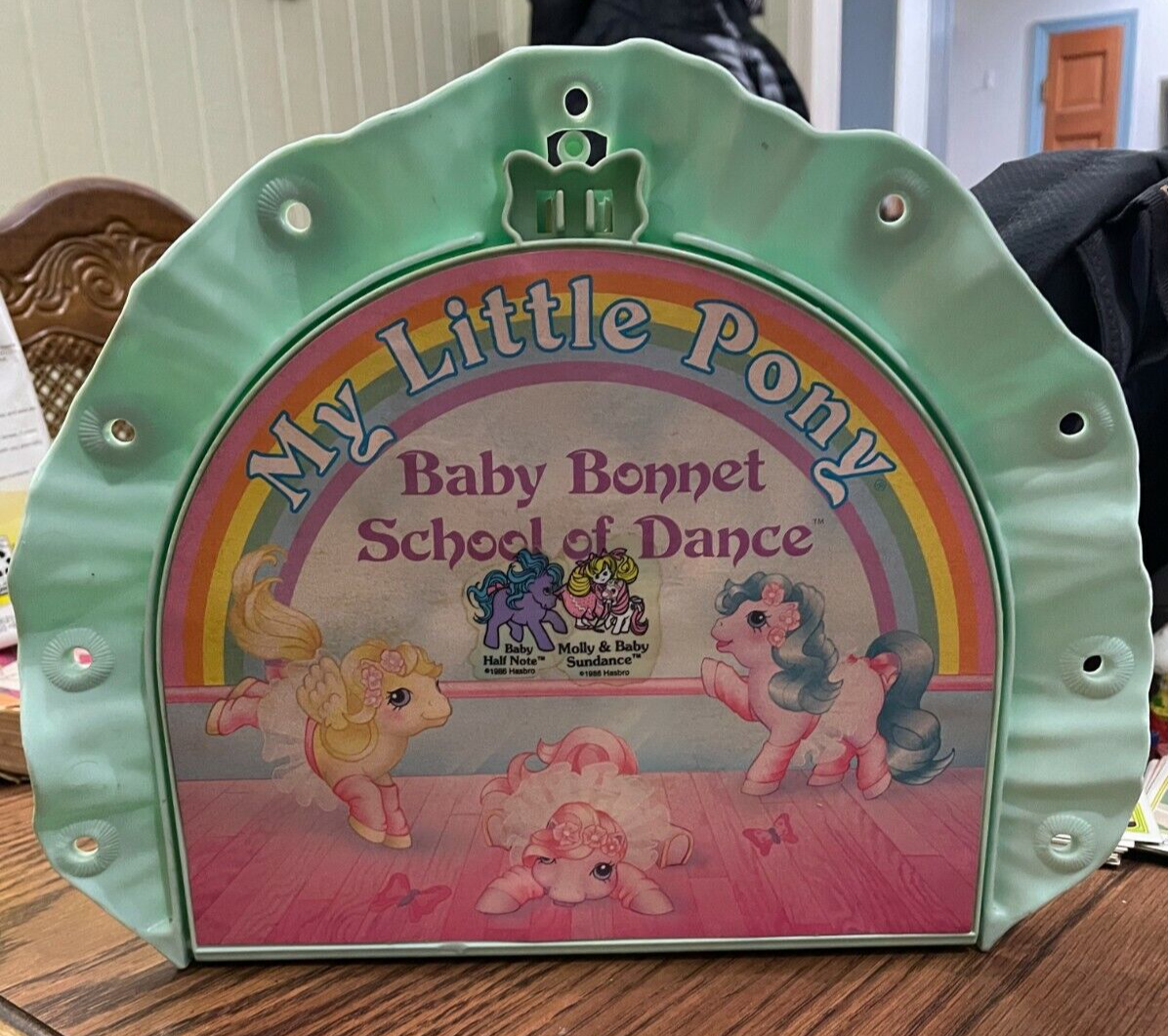 Vtg My Little Pony Baby Bonnet School of Dance 1986 Hasbro eBay