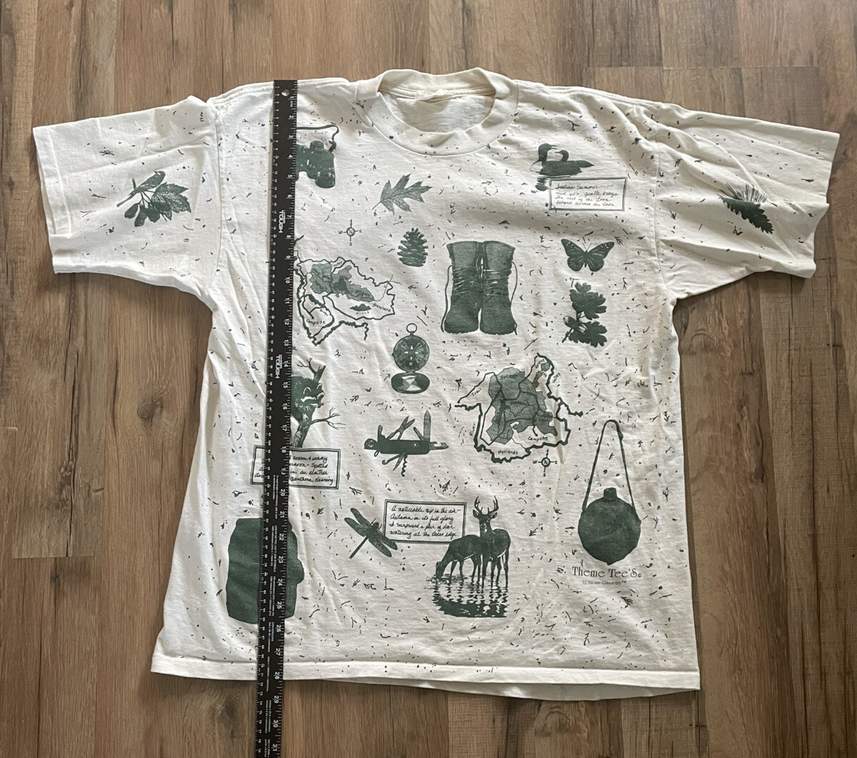 Vintage All Over Print Alabama Themed 