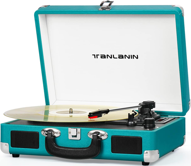 With Built-in Speakers, Usb Recording, 33 45 78 Rpm Suitcase