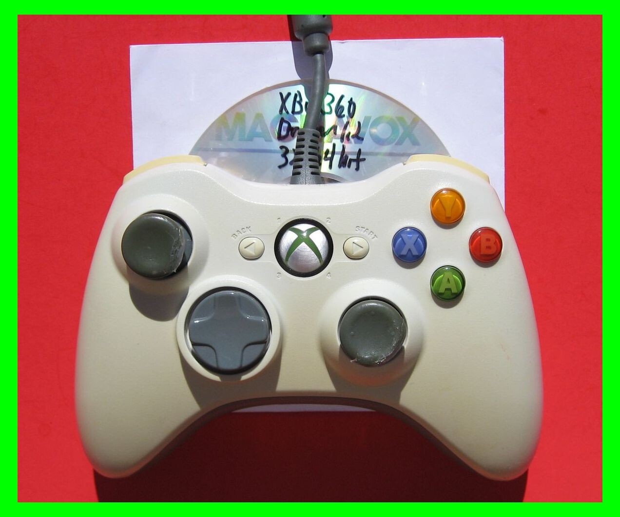 OEM Microsoft Xbox 360 Wired USB Controller Windows PC