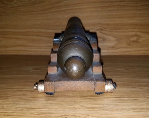 VINTAGE / ANTIQUE 1930S CANNON MADE IN MUNITIONS FACTORY!