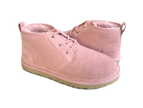 UGG WOMEN NEUMEL PINK CLOUD SHEARLING SUEDE SHOE US 10 / EU