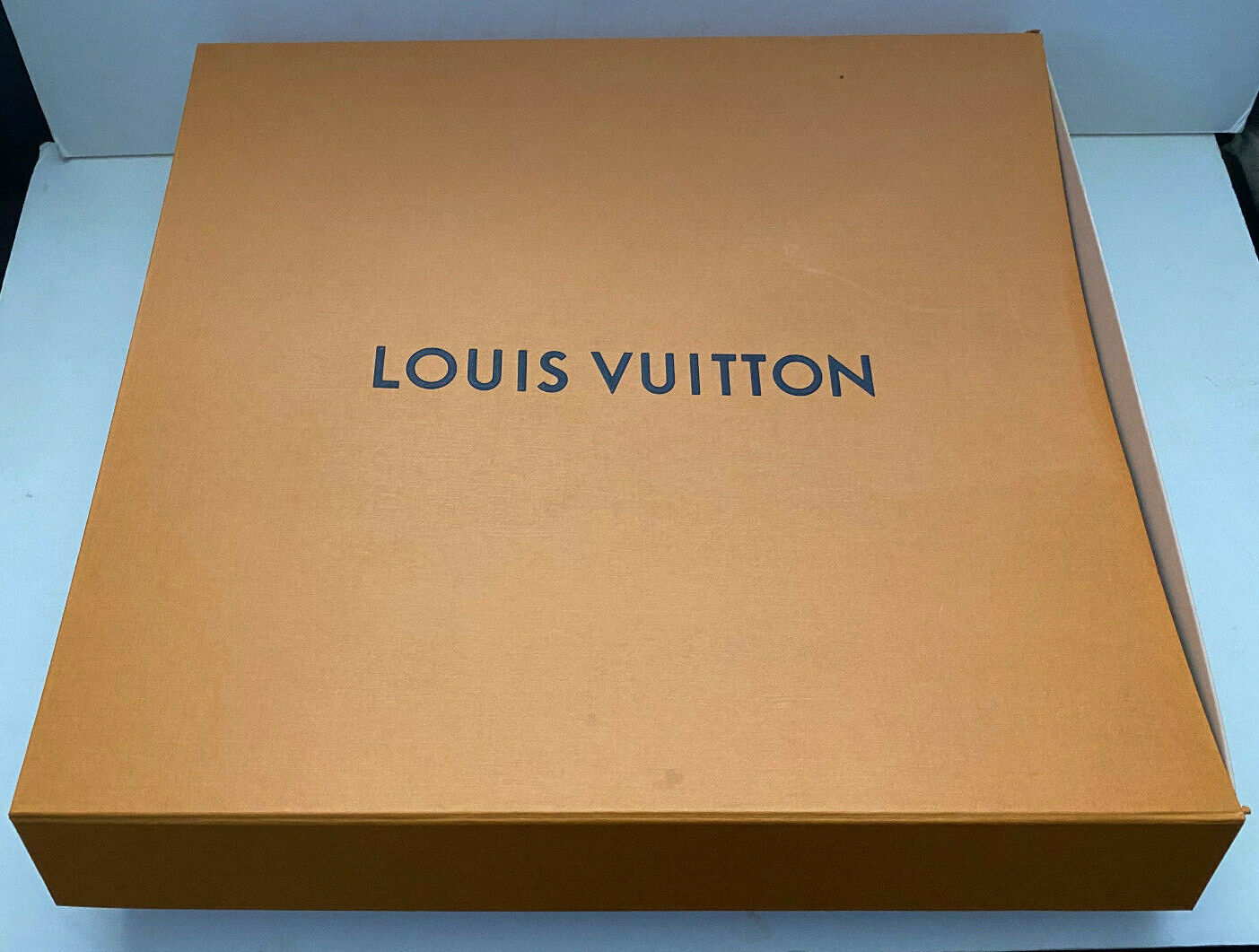 Authentic Louis Vuitton Gift Box/shoe Box 19 x17 1/2 x 31/2 Authentic Louis Vuitton Gift Box/shoe Box 19 x17 1/2 x 31/2