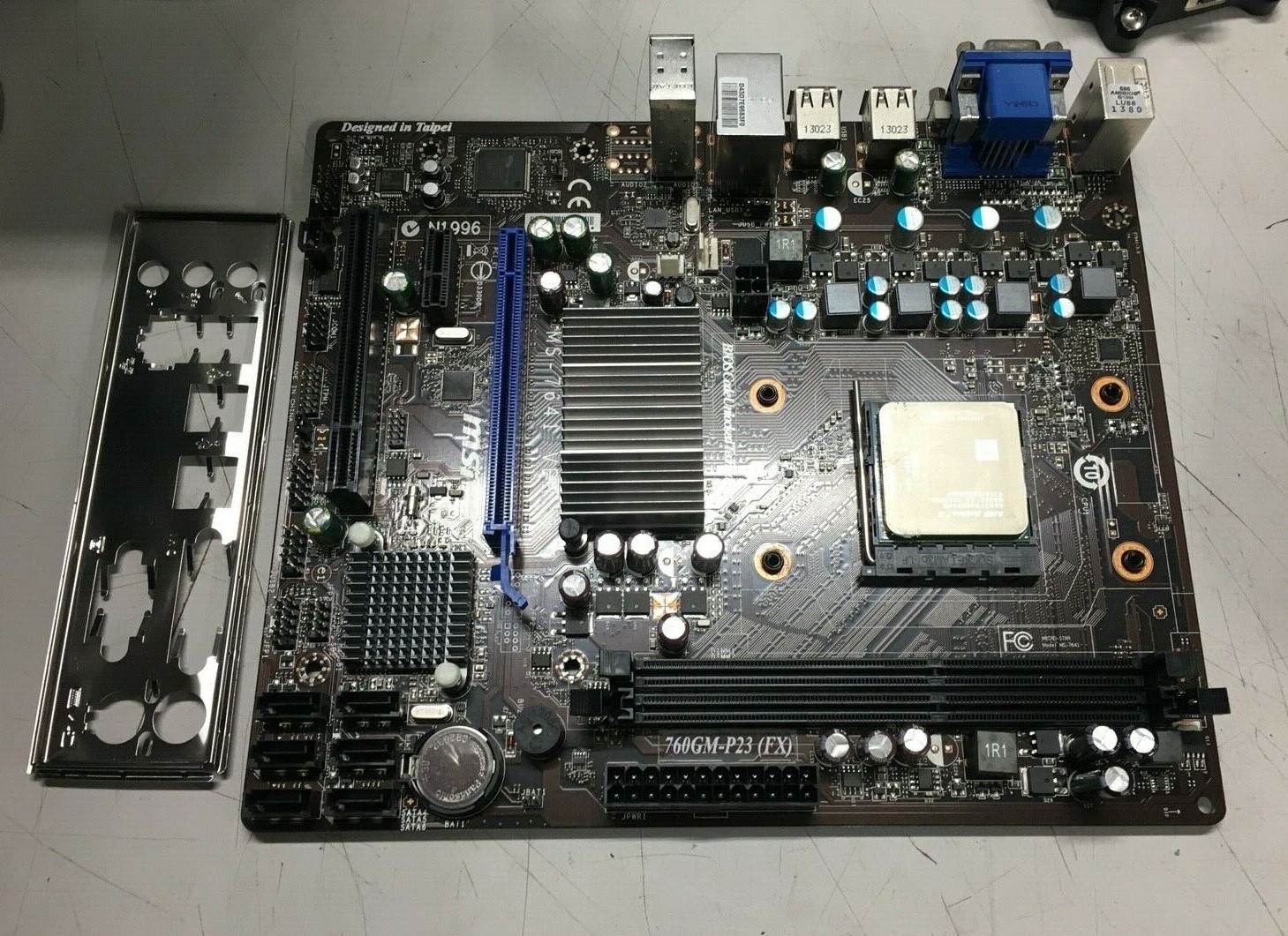 Msi 760gm p23 fx