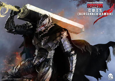 Berserk Guts Berserker Armor w/ Light Up LED Head 1/6 LE