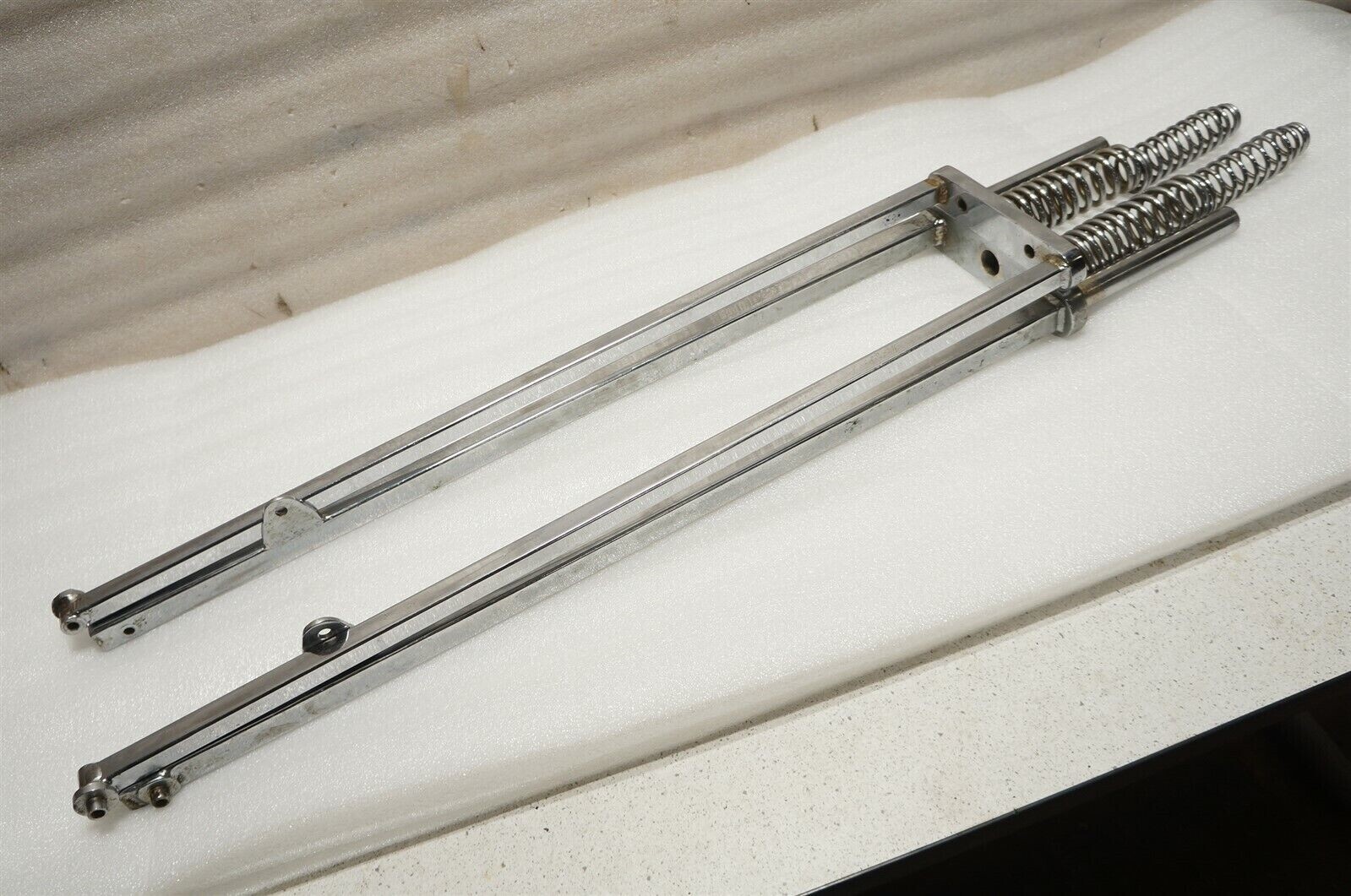 OLSCOOL CHOPPER SPRINGER FRONT FORK SQUARE TUBE LEGS 40