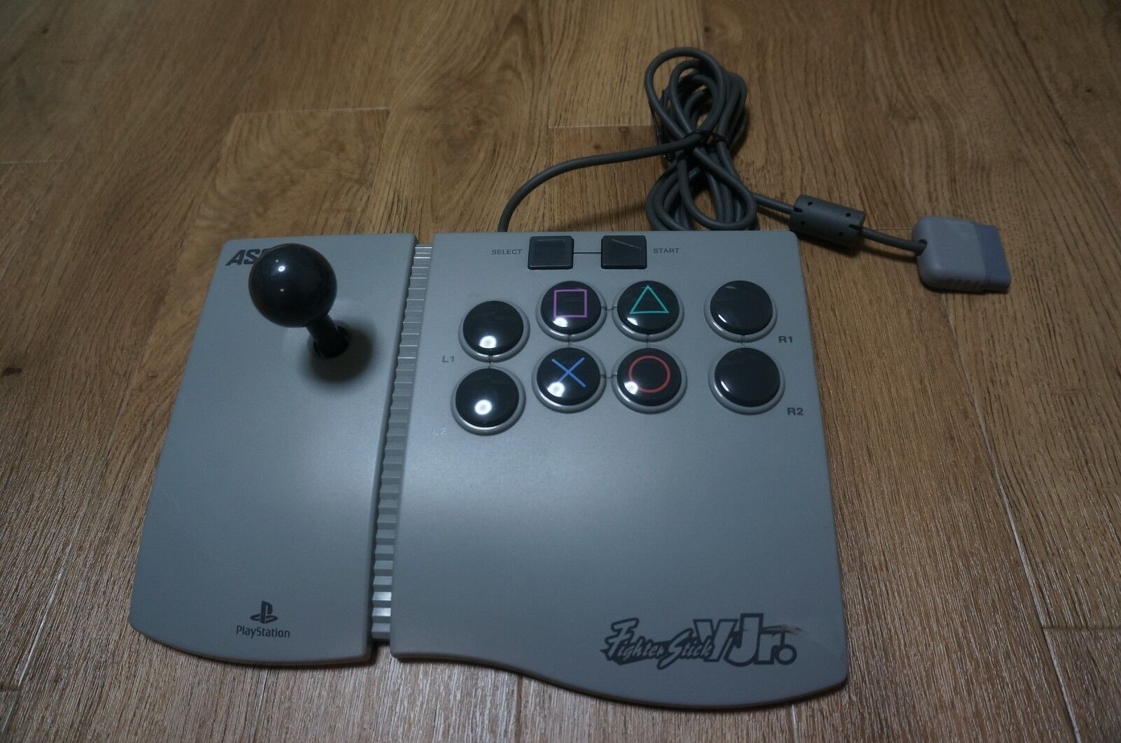 Rare PS1 Arcade / Fighter Stick V Jr. PS ASC-0504J PAD Rare PS1 Arcade / Fighter Stick V Jr. PS ASC-0504J PAD