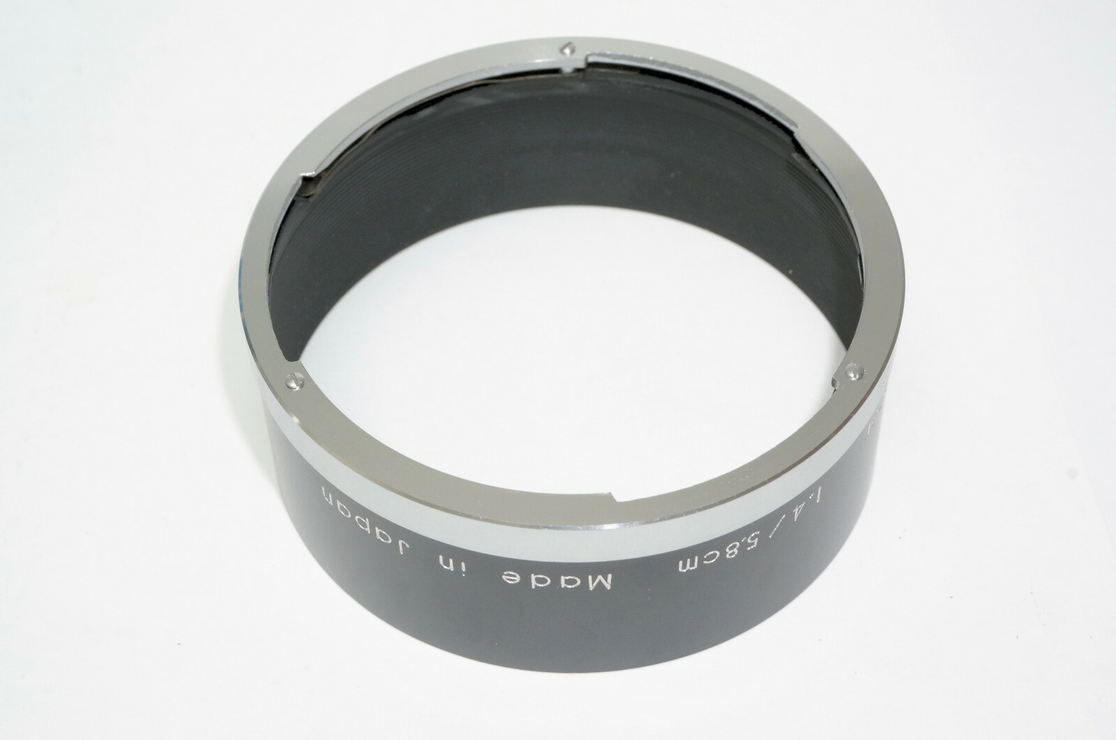 Topcon Lens Hood for 58mm f/1.4 RE Auto Topcor. Boxed. Beautiful.