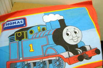 pillow case children tomas and friends percy tv train 2006